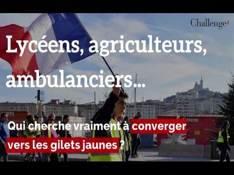 Lycéens, agriculteurs, ambulanciers... Qui peut vraiment converger vers les gilets jaunes ?