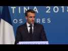 France's Macron expresses condolences for HW Bush death