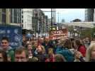 People in Brussels march for climate justice ahead of COP24