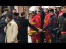 Macron thanks emergency services on return to France - Label : AFPTV - First images - Category : News