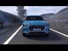 Electric all-wheel drive of the Audi e-tron animation