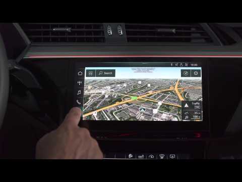Audi e-tron extreme Infotainment system