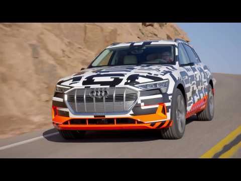 Audi e-tron Prototype extreme Pikes Peak recuperation