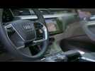 Audi e-tron Interior Design in Catalunya Red