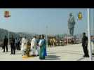 Prime Minister Narendra Modi unveils world's largest statue