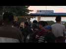 Salvadoran migrants allowed onto Guatemala-Mexico border bridge