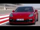 Porsche Panamera GTS Sport Turismo Exterior Design in Carmine Red