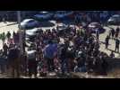 Migrants attempt to cross US-Mexico border fence