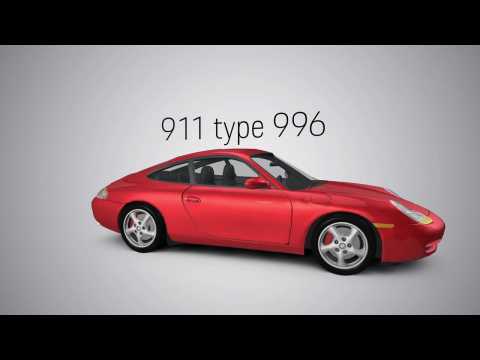 The Porsche 996 - First 911 with water-cooled flat engine