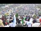 DRC: huge crowds for Kinshasa return of Tshisekedi &amp; Kamerhe - Label : AFPTV - First images - Category : News