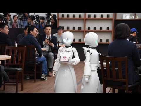 Robot waiters provide new work opportunities for Japan's disabled