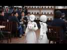 Robot waiters provide new work opportunities for Japan's disabled