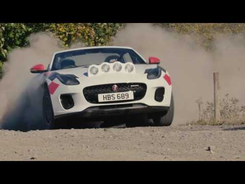 Jaguar F-TYPE Rally Car Trailer