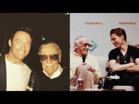 Marvel superhero stars pay tribute to Stan Lee
