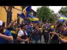 Atmosphere builds for Argentina Boca-River duel, tight security