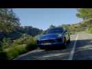 Porsche Macan Driving video in Sapphire Blue