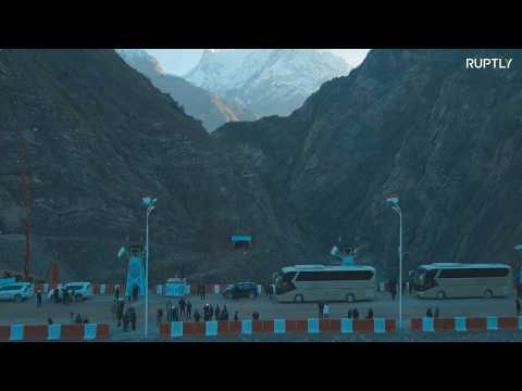 Tajikistan launches $4 billion hydroelectric dam