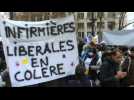 French nurses protest against government reform plans