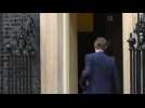 UK Cabinet minsiters arrive for 10 Downing Street meeting