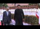 Malaysian PM holds welcoming ceremony his Pakistani counterpart