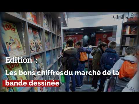 Edition : Les bons chiffres du marché de la bande dessinée