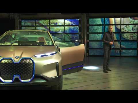 World Premiere of the BMW Vision iNEXT. 2018 Los Angeles Auto Show Highlights