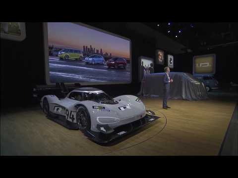 Volkswagen at the 2018 LA Auto Show Press Conference
