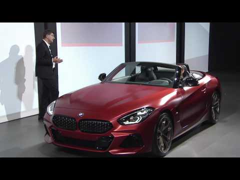 BMW Z4 reveal at the Los Angeles International Auto Show 2018