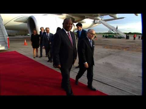 South Africa's Ramaphosa lands in Buenos Aires ahead of G20
