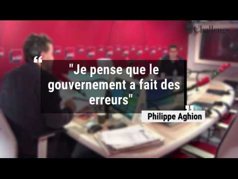 Quand Philippe Aghion critique la politique économique du gouvernement 