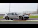Porsche Panamera GTS Sport Turismo in Crayon Driving on the track