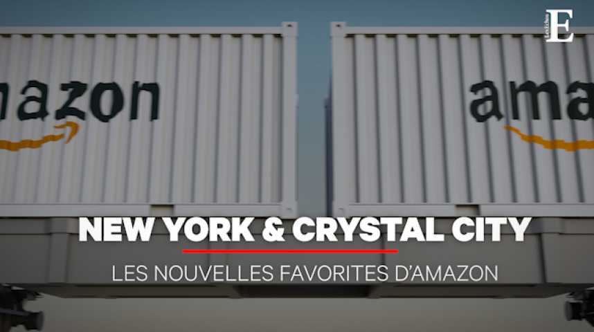 Illustration pour la vidéo Nouveau siège d'Amazon : New York et Crystal City ont remporté les faveurs