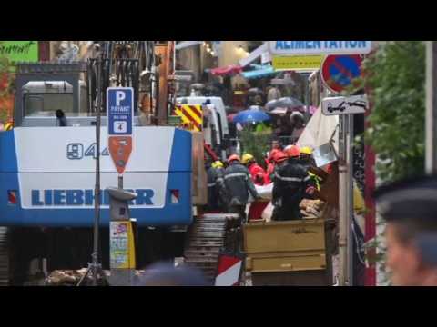 First body pulled from rubble of Marseille building collapse