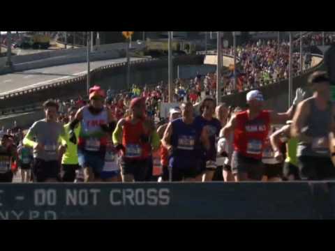 Runners hit the road in NYC marathon