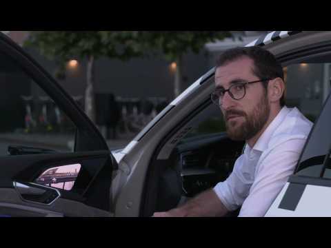 Audi e-tron extreme Interviews - Rupert Speilvodel