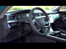 Audi e-tron Interior Design in Antigua Blue