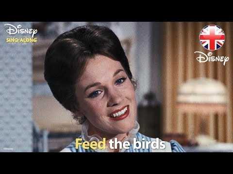 DISNEY SING-ALONGS | Feed The Birds - Mary Poppins Lyric Video | Official Disney UK