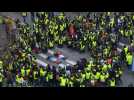 Yellow vests protest gets violent at Champs Elys&eacute;e - Label : AFPTV - First images - Category : Business