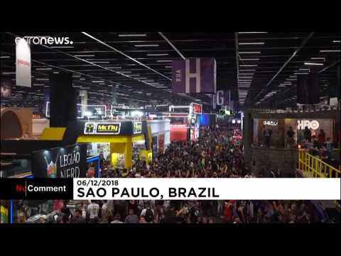 Thousands gather in Sao Paulo for Comic Con event
