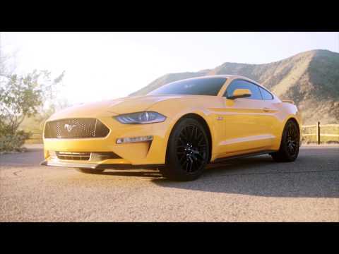 Ford unleashes Line Lock on Mustang Ecoboost | AutoMotoTV