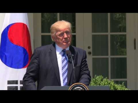 Trump wants 'determined response' to N. Korean missile program