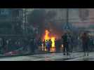 Smoke on the water: Hamburg under siege for G20 - Label : AFPTV - First images - Category : News