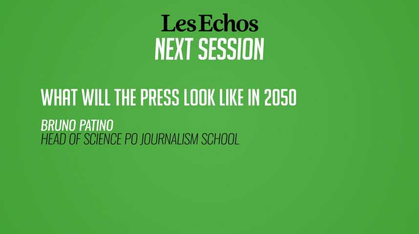 Illustration pour la vidéo A quoi ressemblera la presse en 2050 ? 