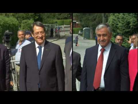 Cypriot, Turkish Cypriot leaders arrive for UN backed talks