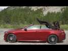 Mercedes-Benz E 300 Cabriolet Design in Hyacinth red metallic | AutoMotoTV