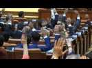 Romania's parliament set to vote in new government - Label : AFPTV - First images - Category : News