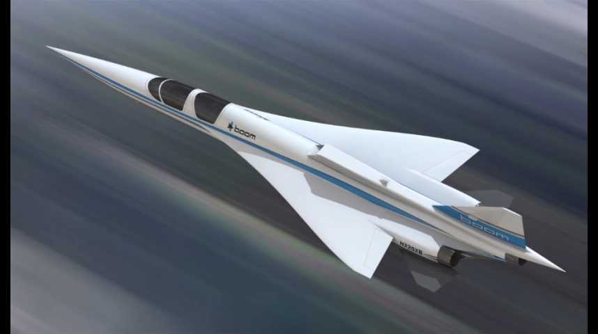 Illustration pour la vidéo Salon du Bourget : Boom veut ressusciter les voyages supersoniques