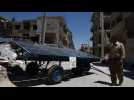 Solar solution brings water to besieged Syrian town