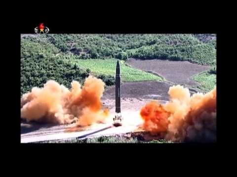 N.Korea tests intercontinental ballistic missile for first time