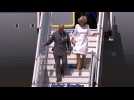 Prince Charles and Camilla arrive in Athens